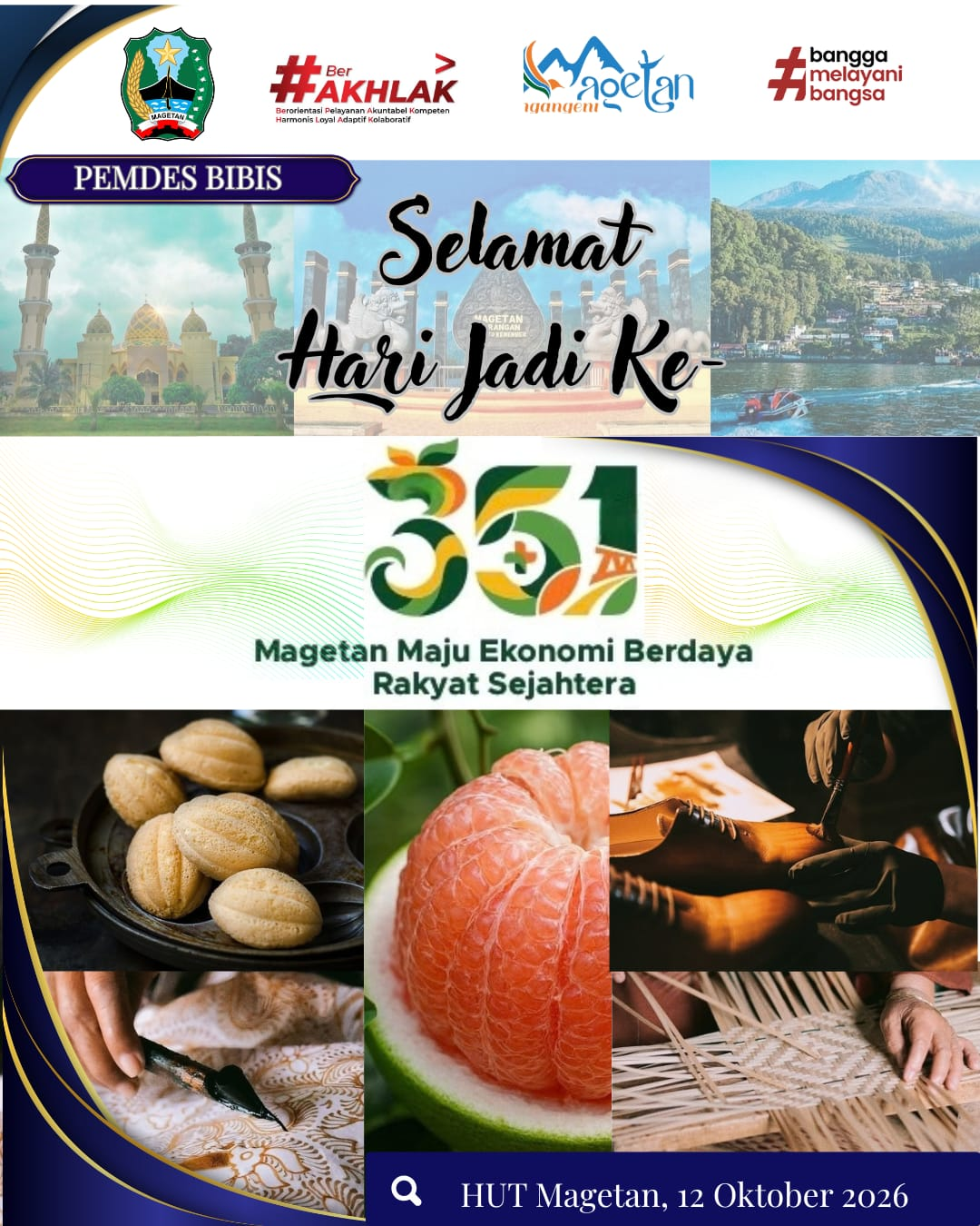 SELAMAT HARI JADI KOTA MAGETAN KE -351 